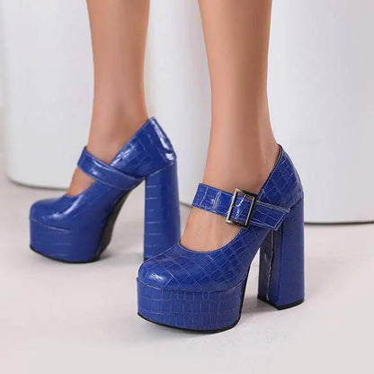 Funki Findz | Shoes | Women's Super-High Mary Jane Platforms