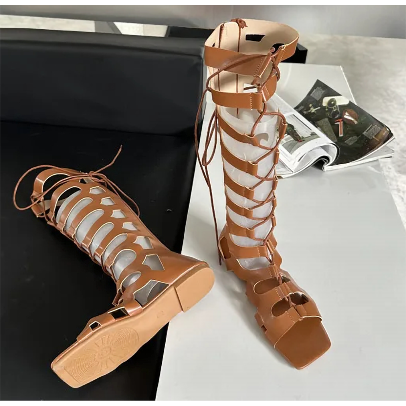 Funki Findz | Shoes | Women's Lace Up Gladiator Sandals