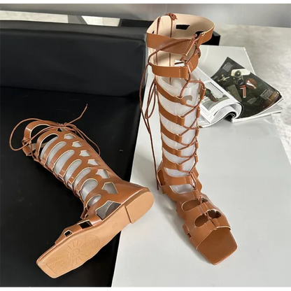 Funki Findz | Shoes | Women's Lace Up Gladiator Sandals