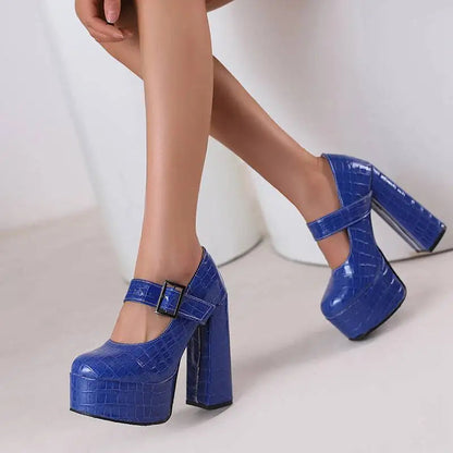 Funki Findz | Shoes | Women's Super-High Mary Jane Platforms