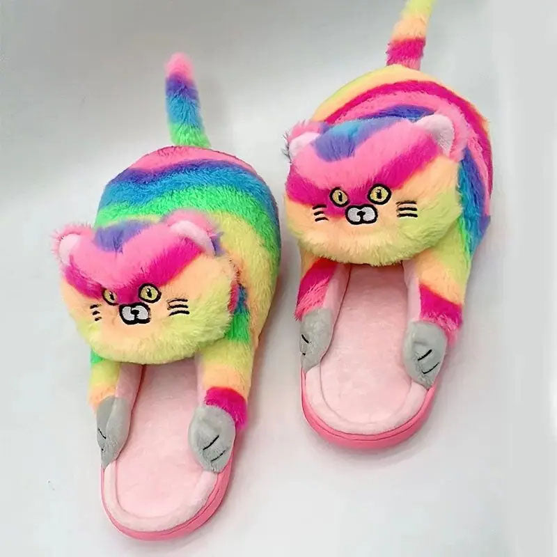 Funki Findz | Shoes | Women's Soft Cat Hug Slippers