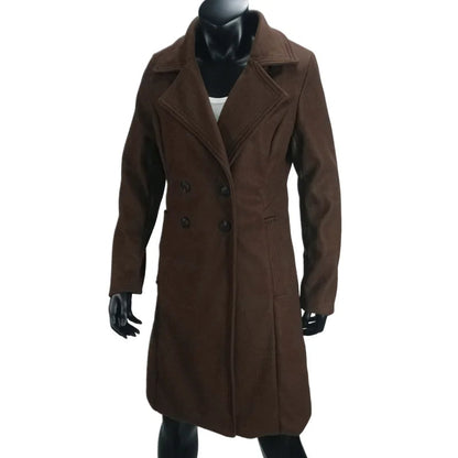 Funki Findz | Jackets | Women's Slim Fit Double Breast Overcoat