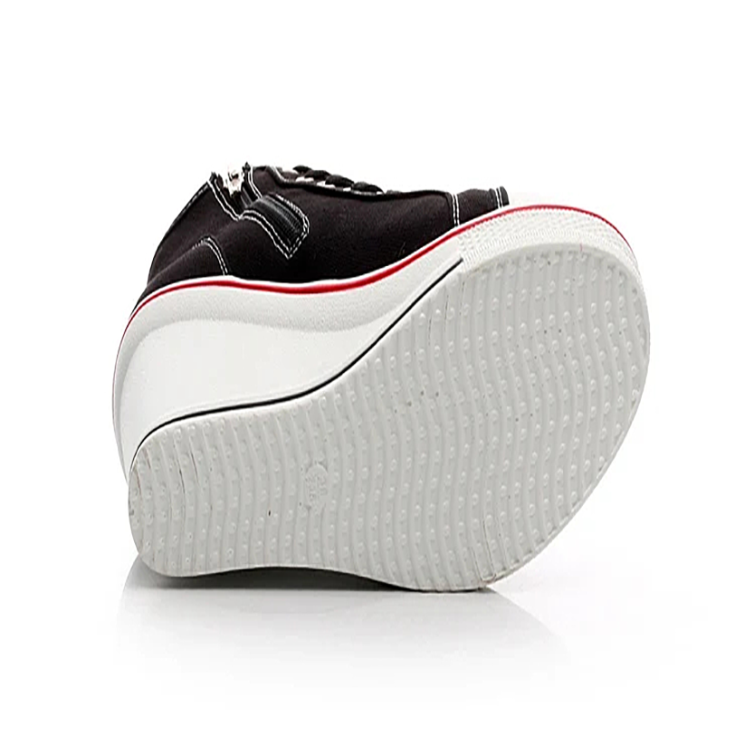 Funki Findz | Boots | Women's Canvas Elevator Platform Sneaker