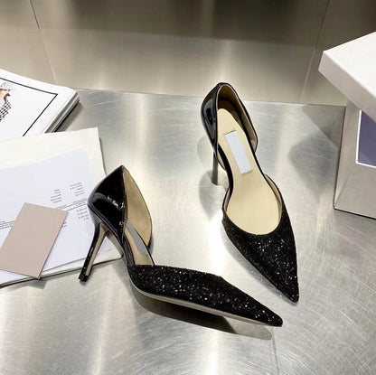 Funki Findz | Shoes | Women's Leather Sequin Glitter Bridal Shoe