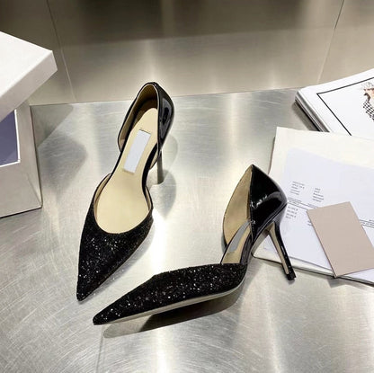 Funki Findz | Shoes | Women's Leather Sequin Glitter Bridal Shoe