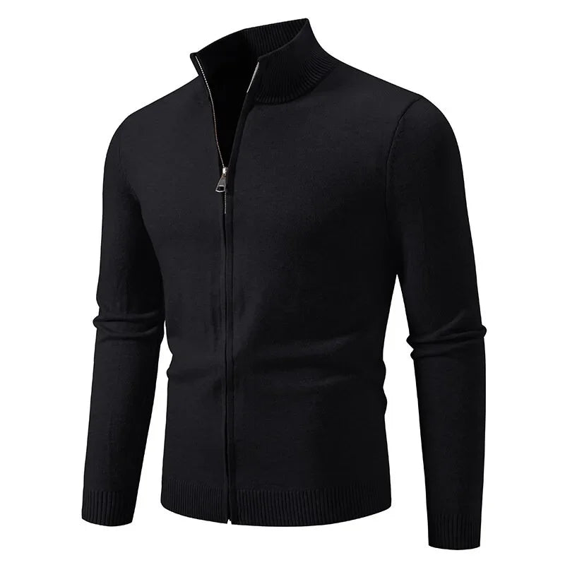 Funki Findz | Sweaters | Men's ZipUp Slim Fit Stand Collar Jacket