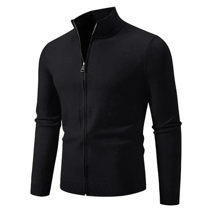 Funki Findz | Sweaters | Men's ZipUp Slim Fit Stand Collar Jacket