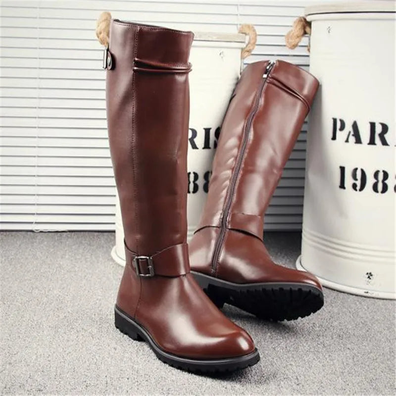 Funki Findz | Boots | Women's Leatherr British Style Riding Boots