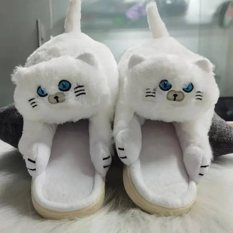 Funki Findz | Shoes | Women's Soft Cat Hug Slippers