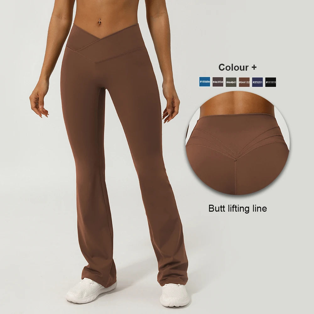 Funki Findz | Pants | Women's High Waist Bootcut Yoga Pants