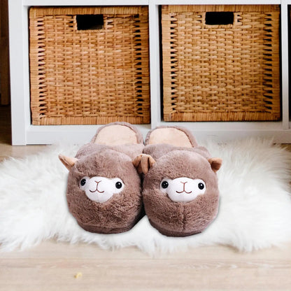 Funki Findz | Shoes | Women's Fluffy Alpaca Slippers