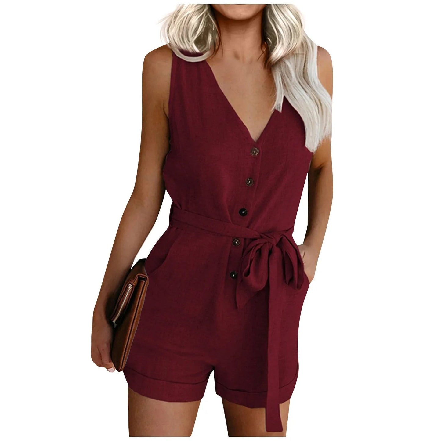 Funki Findz | Pants | Women's Jumpsuit Romper Summer Shorts