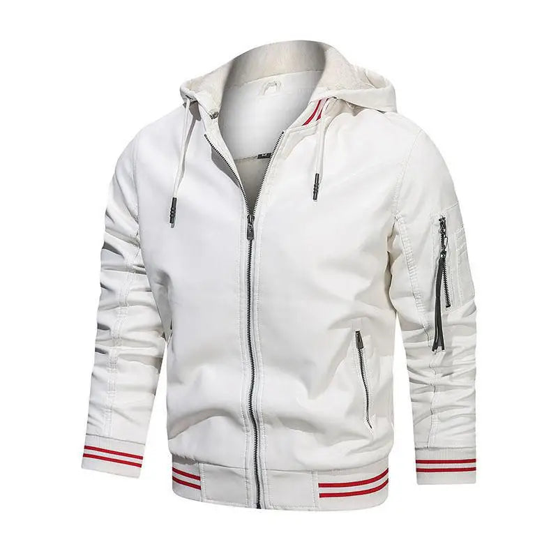 Funki Findz | Jackets | Men's Hooded Windbreak Bomber Jacket