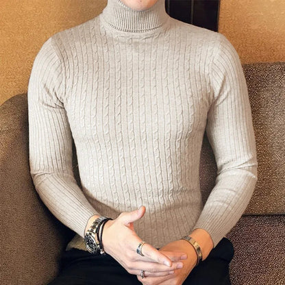 Funki Findz | Sweaters | Men's High Neck Mock Neck Pullovers