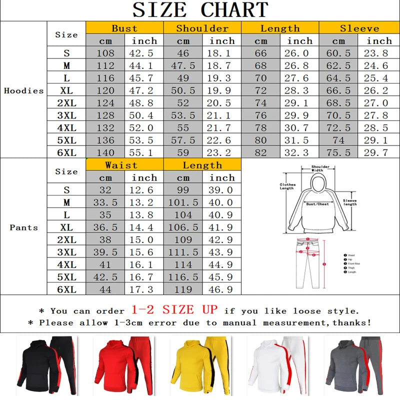 Funki Findz | Activewear | Men's 2pcs Hooded Sports Track Suits