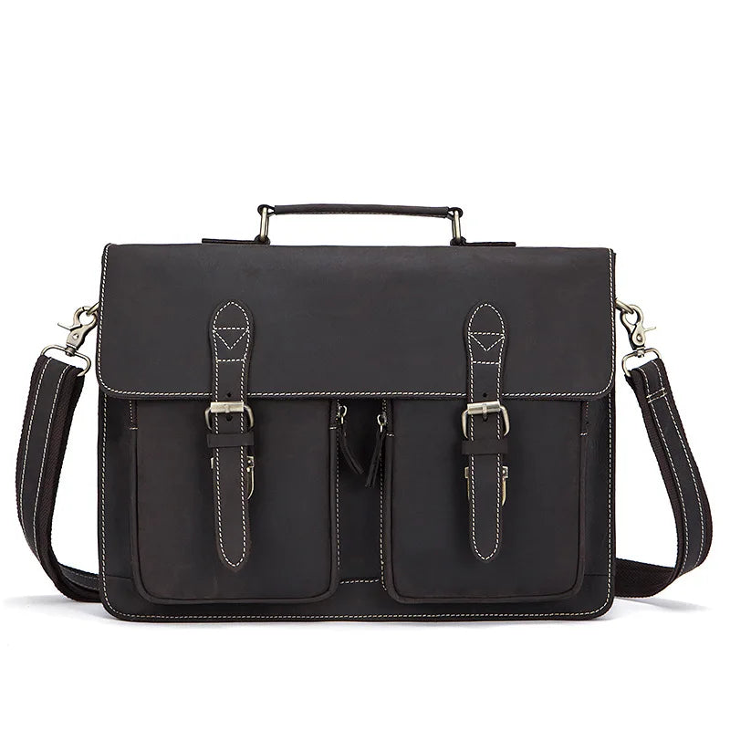 Funki Findz | Bags | Messenger Bags | Men's Leather Laptop Bag