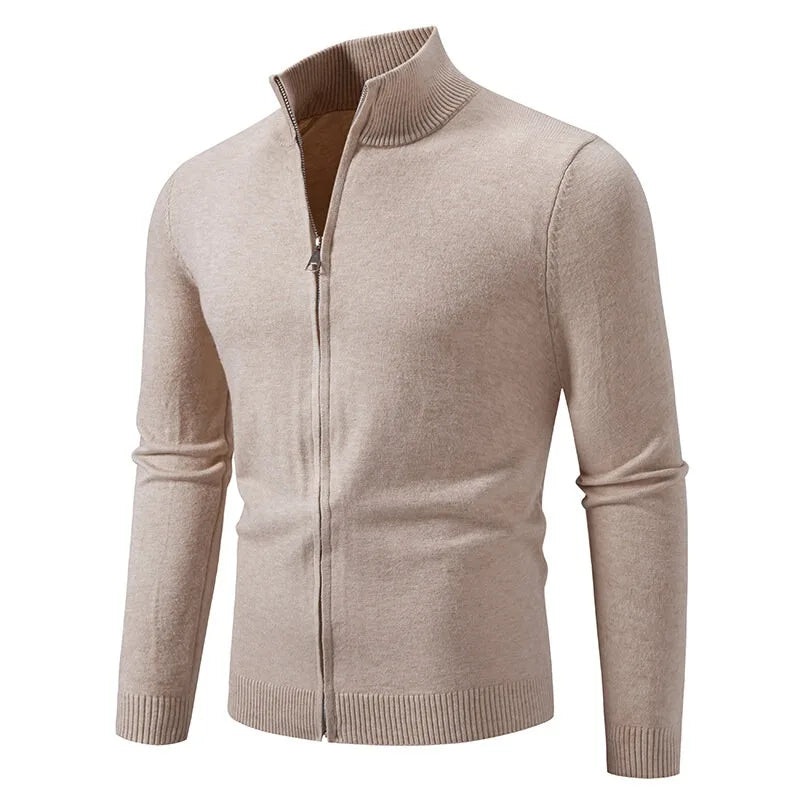 Funki Findz | Sweaters | Men's ZipUp Slim Fit Stand Collar Jacket