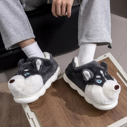 Funki Findz | Shoes | Women's Cute Alaskan Dog Warm Slippers