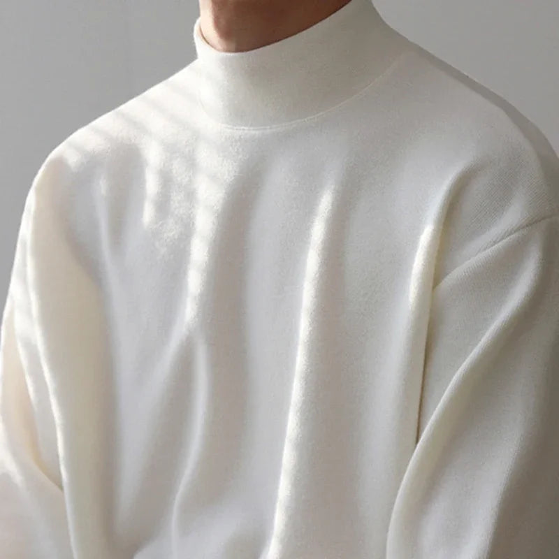 Funki Findz | Sweaters | Men's Thin Lightweight Mock Turtleneck