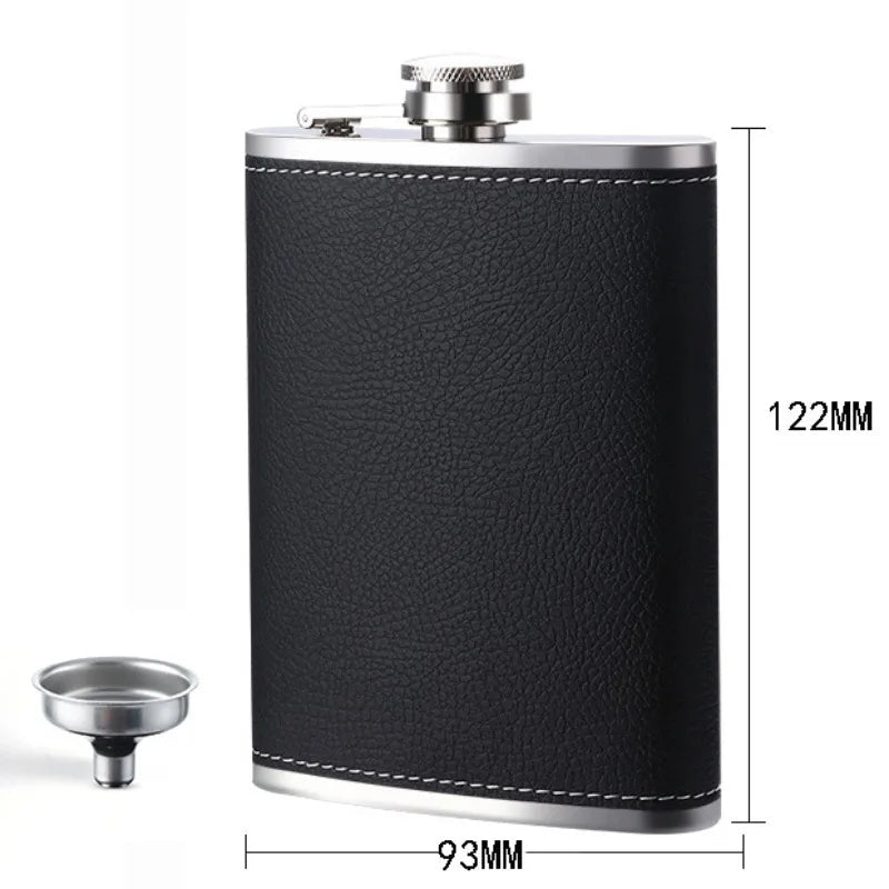 Funki Findz | Hip Flasks | Hip Flask Cups Canister Set 8oz 7 Pcs