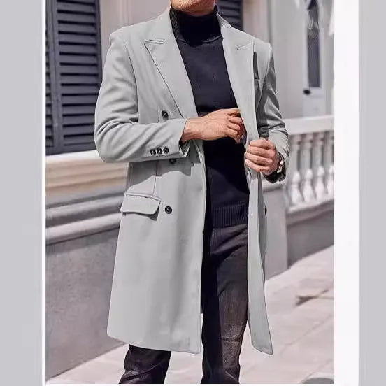 Funki Findz | Jackets | Men's Stylish Business Casual Overcoat