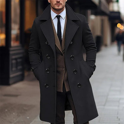Funki Findz | Jackets | Men's Large Button Business Overcoat