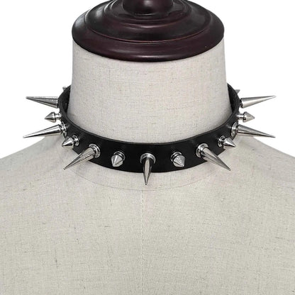 Funki Findz | Necklaces | Women's Spike Collar Gothic Necklace