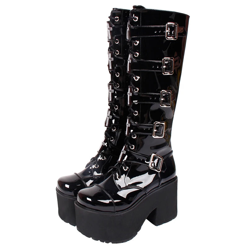 Funki Findz | Boots | Women's Japanese Harajuku Platform Boots