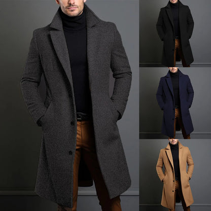 Funki Findz | Jackets | Men's Elegant 3/4 Casual Business Coats