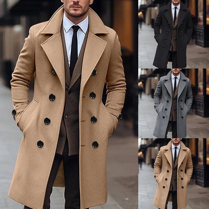 Funki Findz | Jackets | Men's Large Button Business Overcoat