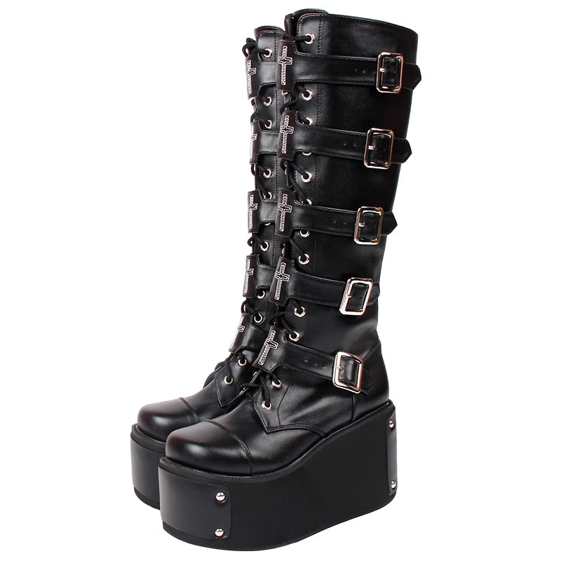 Funki Findz | Boots | Women's Japanese Harajuku Platform Boots
