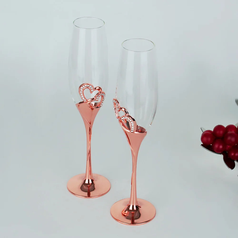 Funki Findz | Glasses | Wedding Champagne Glasses | Toast x 2