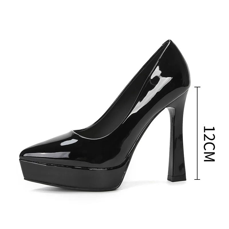 Funki Findz | Shoes | Women's Elegant Patent High Heel Pumps
