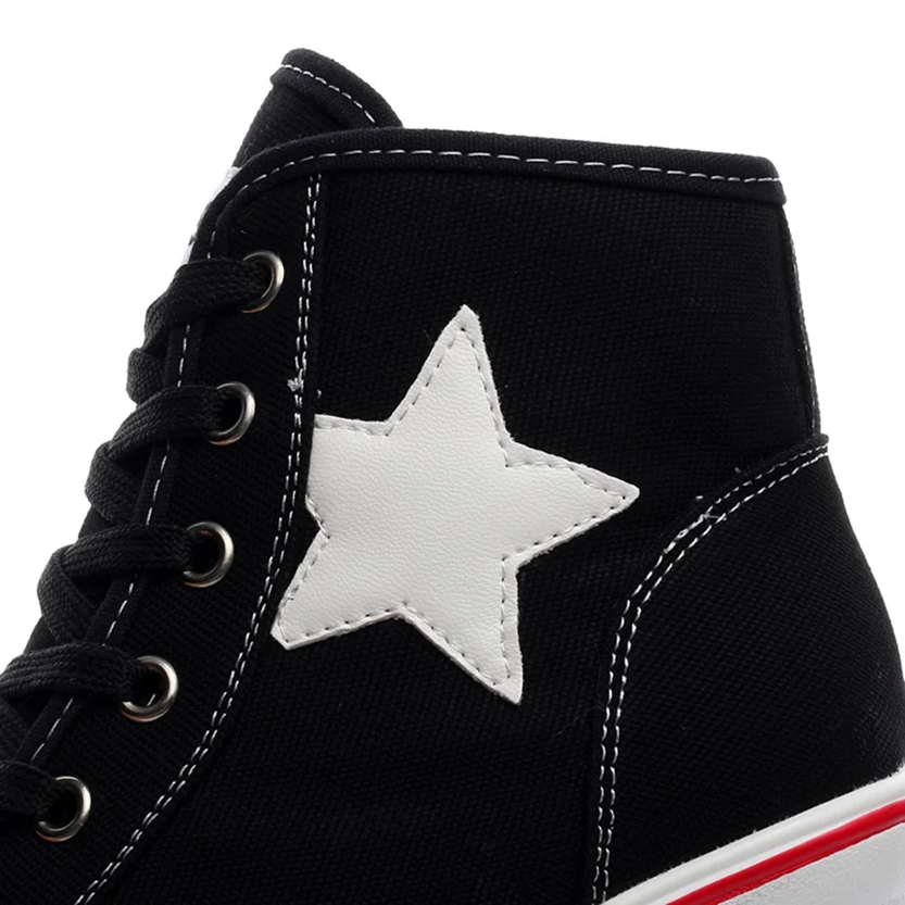 Funki Findz | Boots | Women's Canvas Elevator Platform Sneaker