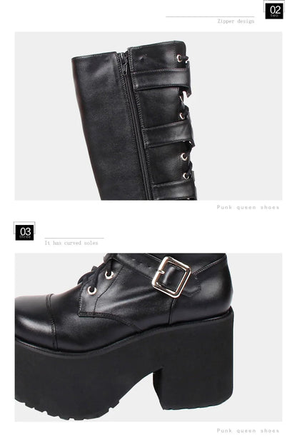 Funki Findz | Boots | Women's Gothic Harajuku Platform Boots