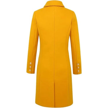 Funki Findz | Jackets | Women's Military Style Buttoned Overcoat