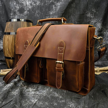 Funki Findz | Bags | Messenger Bags | Men's Leather Laptop Bag