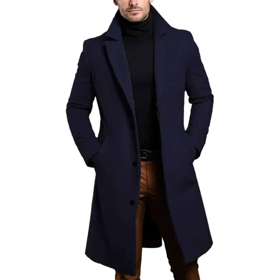 Funki Findz | Jackets | Men's Elegant 3/4 Casual Business Coats