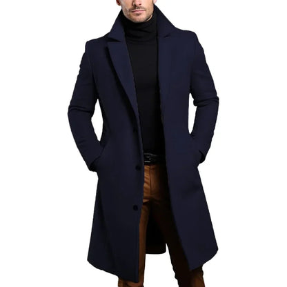 Funki Findz | Jackets | Men's Elegant 3/4 Casual Business Coats