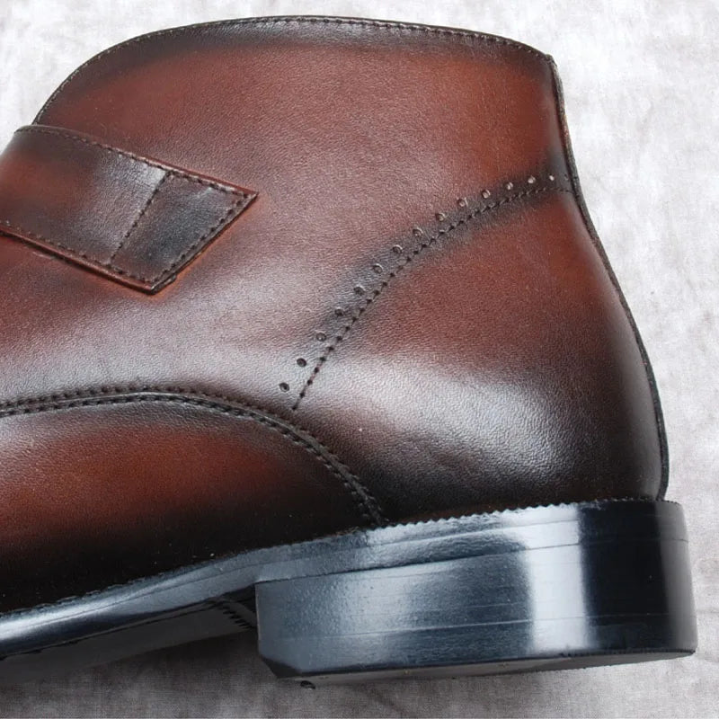 Funki Findz | Boots | Men's Luxury Genuine Leather Ankle Boots