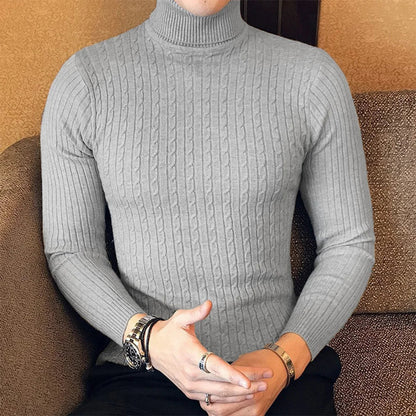 Funki Findz | Sweaters | Men's High Neck Mock Neck Pullovers