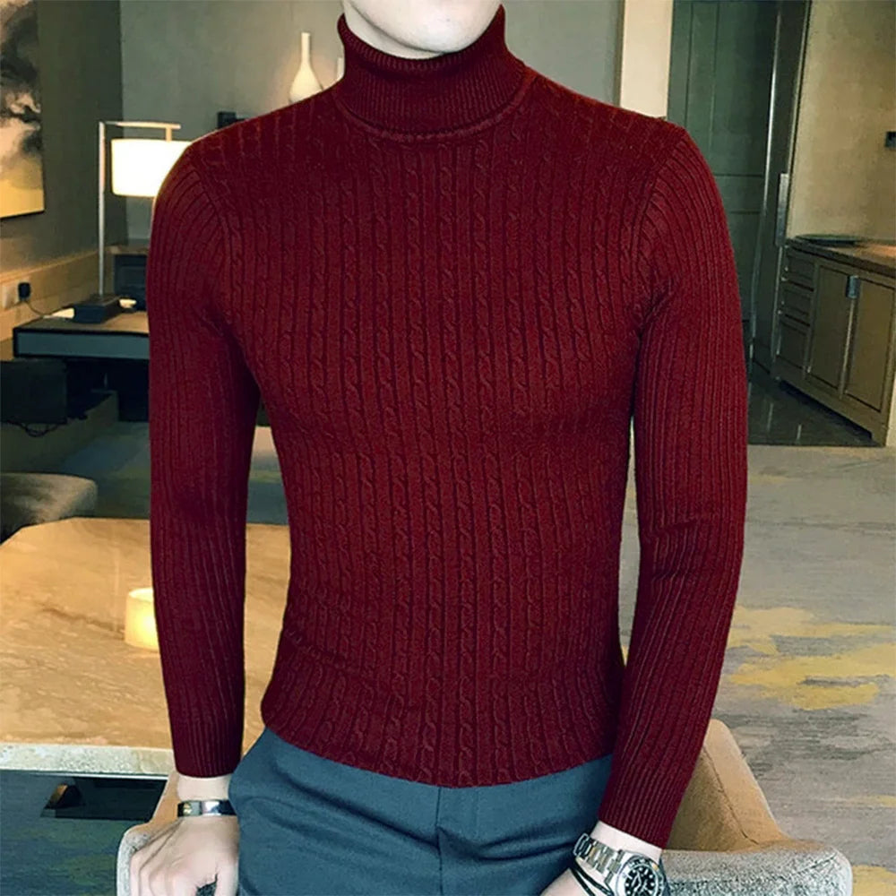 Funki Findz | Sweaters | Men's High Neck Mock Neck Pullovers