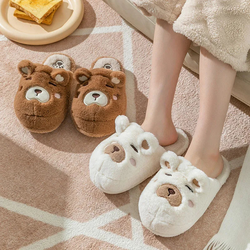Funki Findz | Shoes | Women's Cute Novelty Funny Bear Slippers