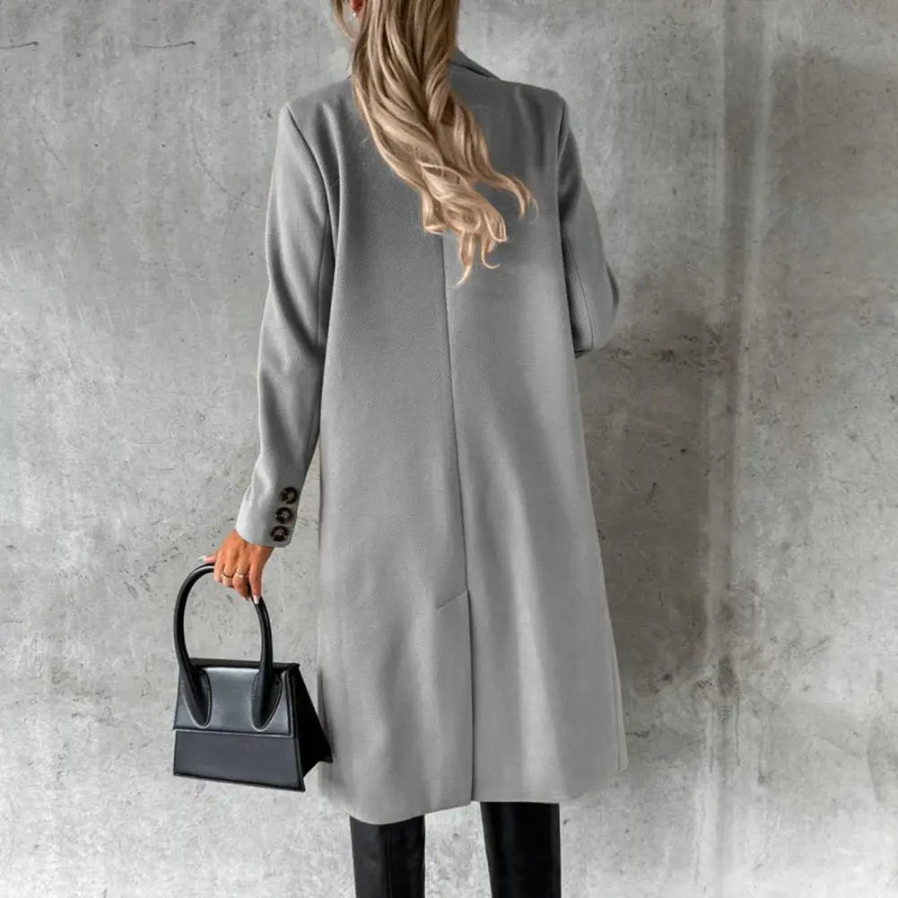 Funki Findz | Jackets | Women's Double Breasted Long Overcoat