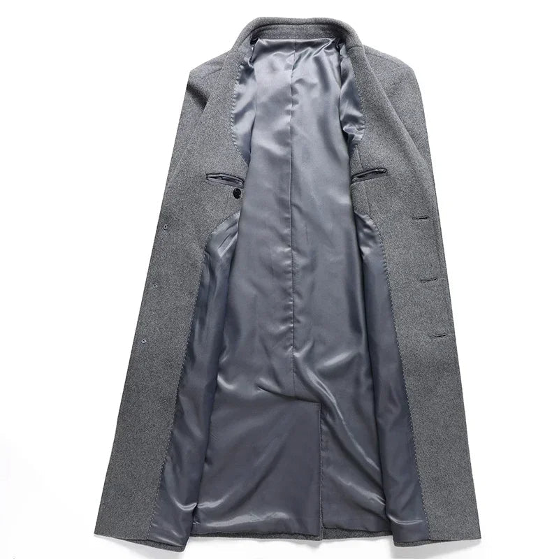 Funki Findz | Jackets | Men's Luxury Wool Blend Trench Coats