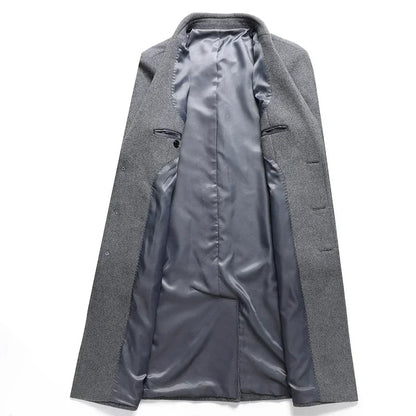 Funki Findz | Jackets | Men's Luxury Wool Blend Trench Coats