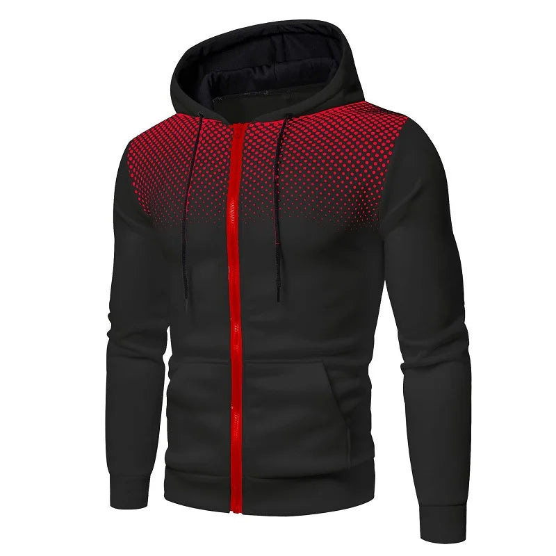 Funki Findz | Sweaters | Men's Zip Up Tie Up Hoodie Pullovers