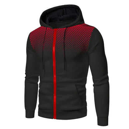 Funki Findz | Sweaters | Men's Zip Up Tie Up Hoodie Pullovers