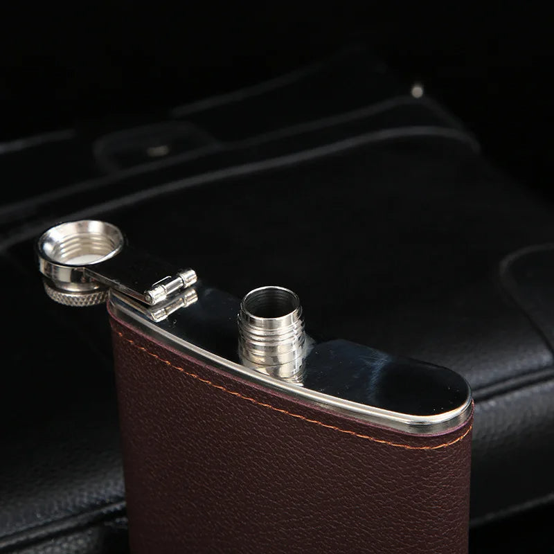 Funki Findz | Hip Flasks | Hip Flask Gift Box Set 8oz 6 Pcs