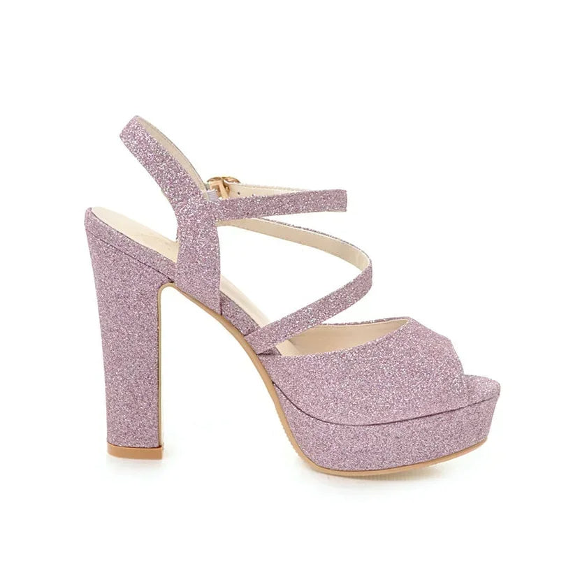 Funki Findz | Shoes | Women's Elegant Party Platform Sandals